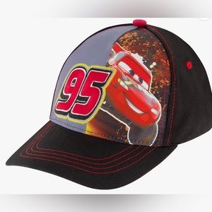 Disney Cars Pixar Lightning McQueen Adjustable Boys Baseball Cap Hat NWOT Sunhat